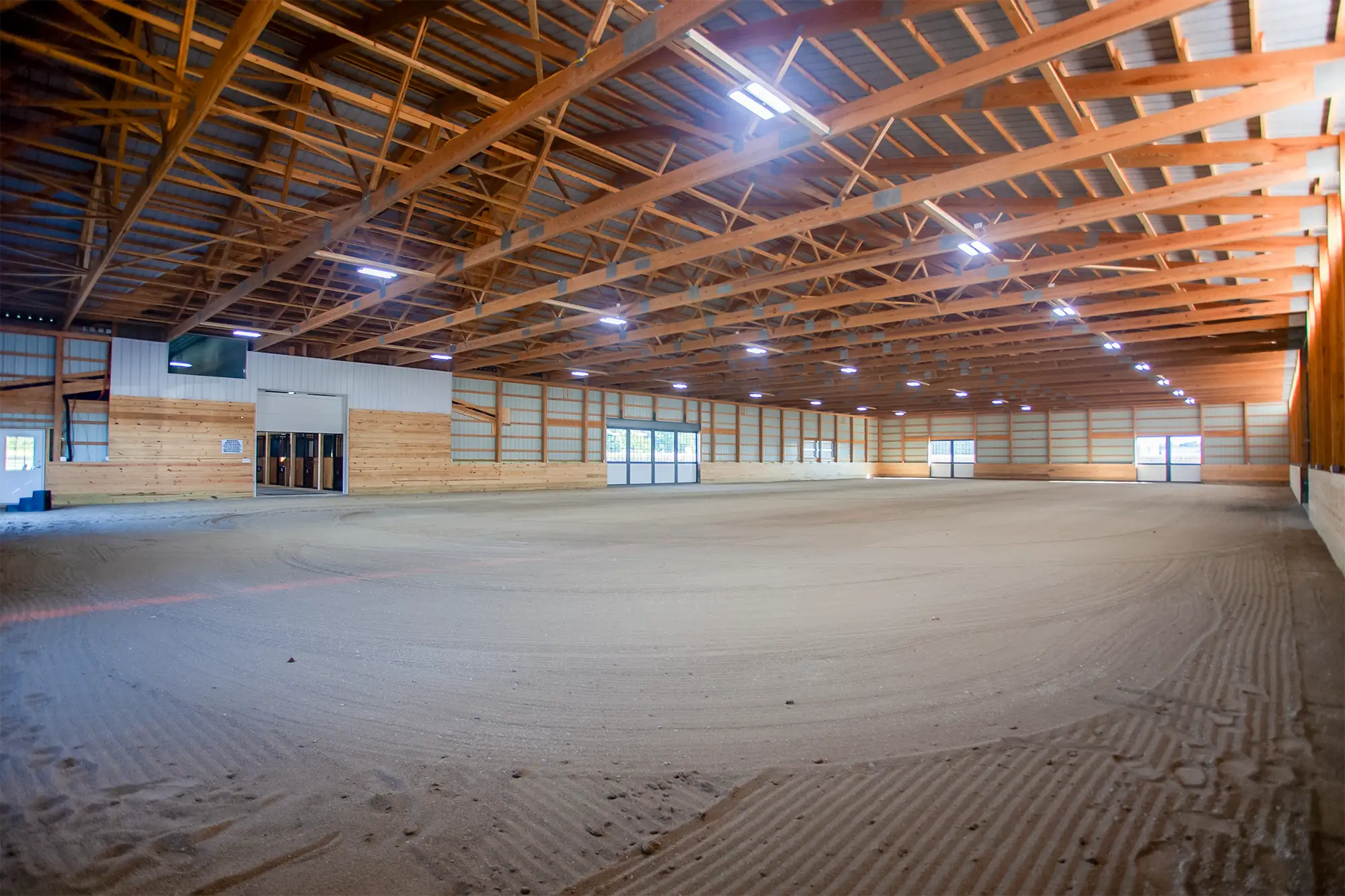 Large Equipment in Insulated Workshop