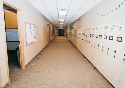 Interior Post-frame School Building