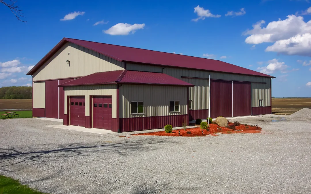 Exterior Agricultural post-frame building Exterior Agricultural post-frame building