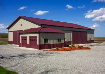 Exterior Agricultural post-frame building