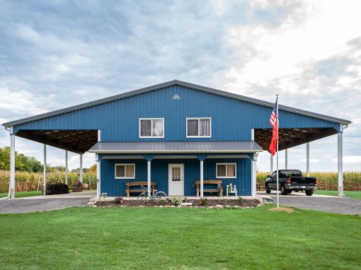 MB26001_CoveredExtensions residential pole barn covered extensions
