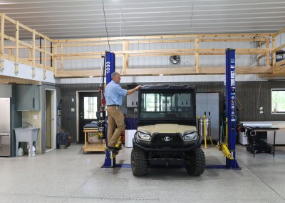 post-frame workshop utilities