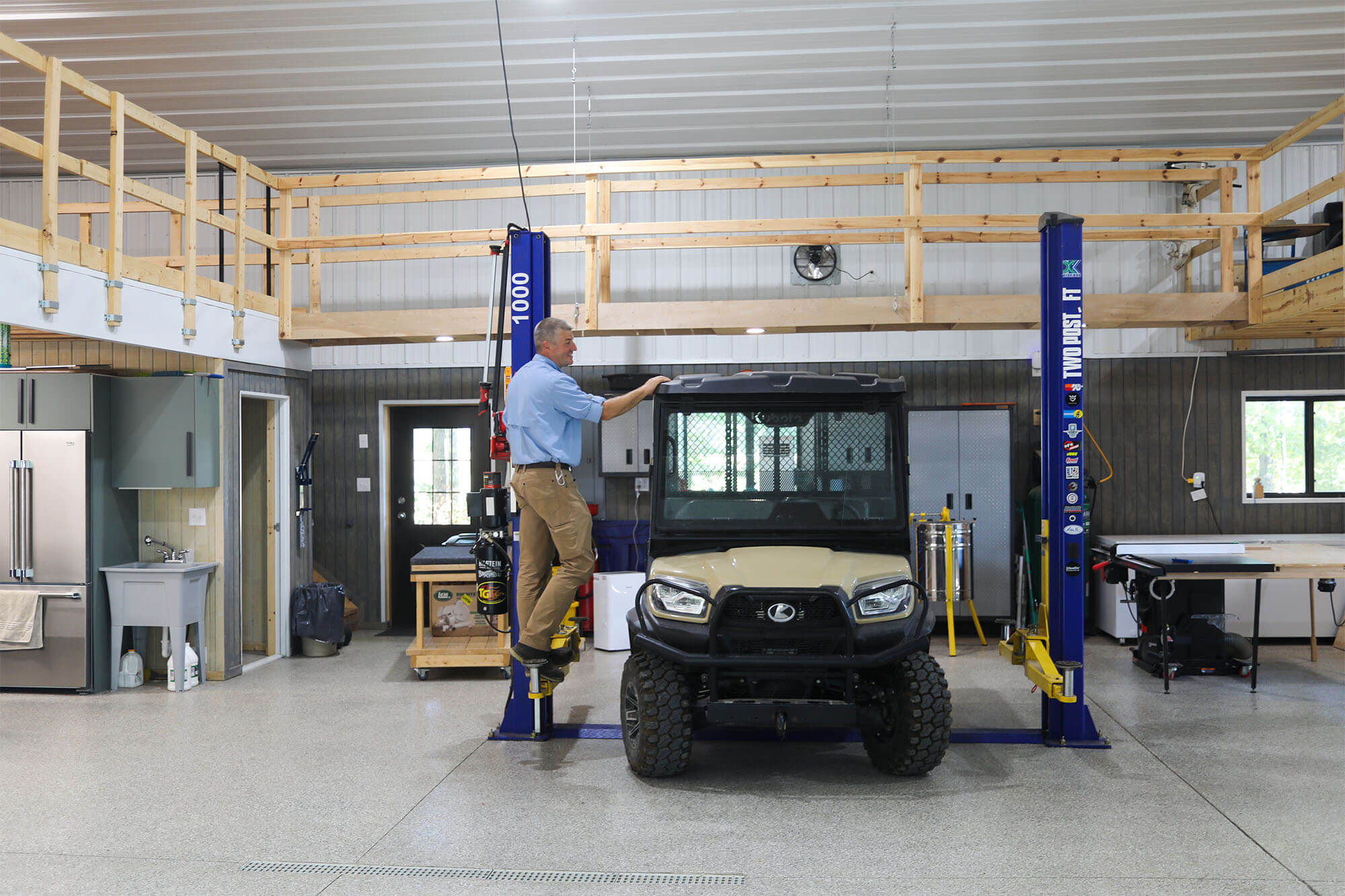 post-frame workshop utilities