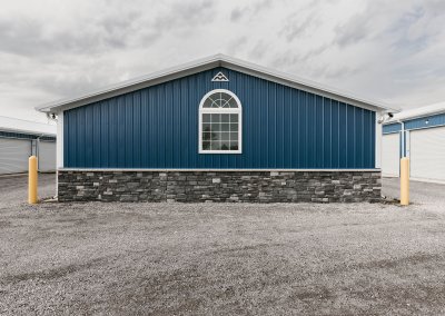 Commercial post-frame building
