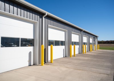 Commercial post-frame building