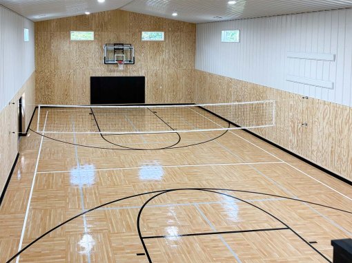 Reinhard_02 post-frame residential indoor basketball court