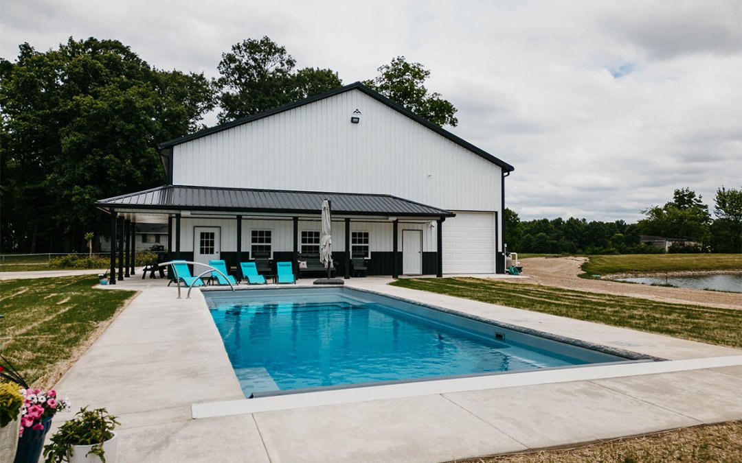 Pool House Buildings for Midwest Backyards