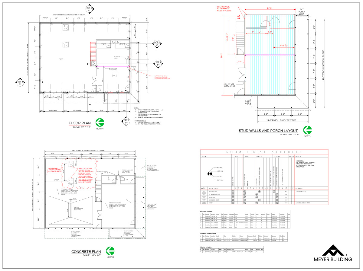 pool house building layout